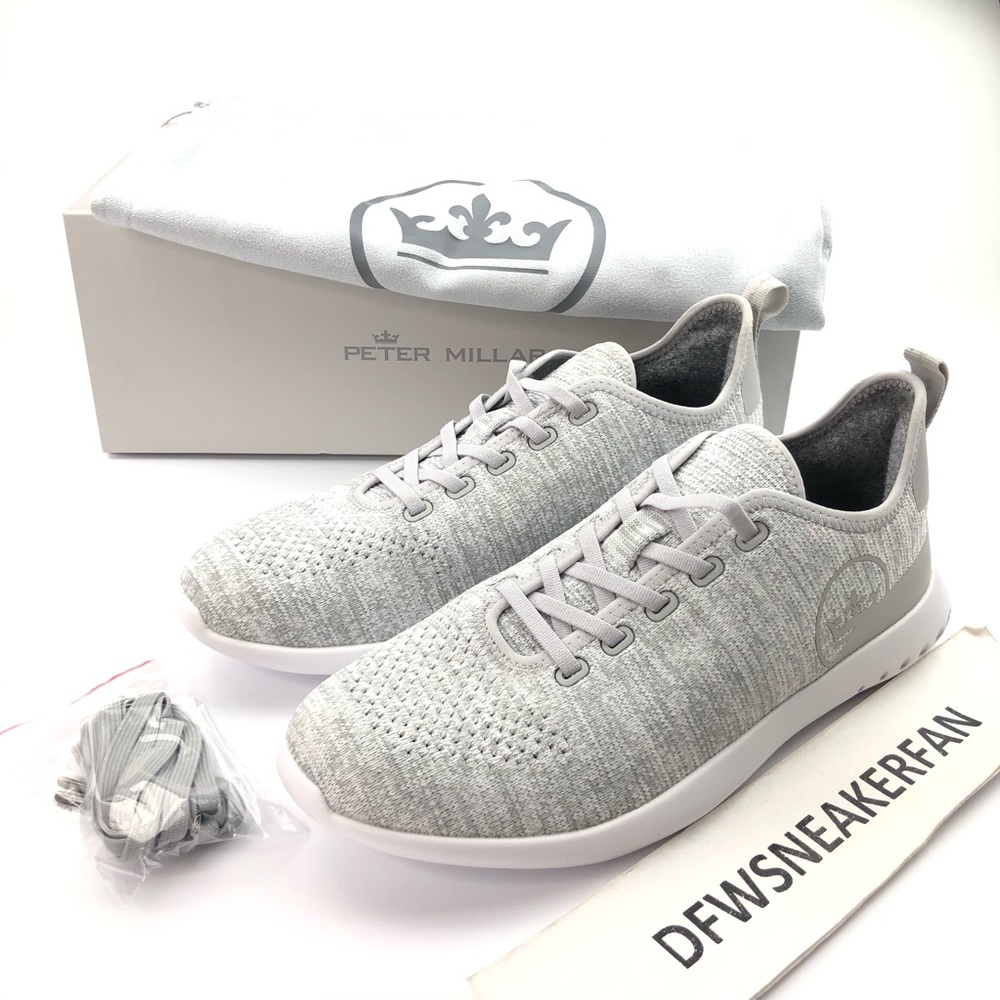 Peter Millar Hyperlight Glide Knit Plat Sneakers